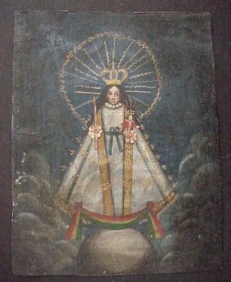 La Virgen de la Candelaria: Une Ode à la Dévoution Coloniale à Travers une Palette Vibrant et des Figures Élégantes!