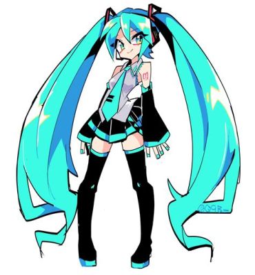 初音ミク イラスト 簡単 ～デジタルアートの世界への第一歩～