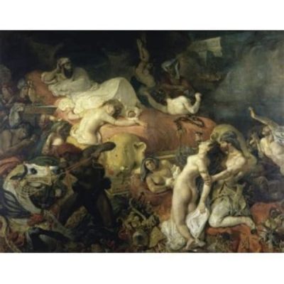 La Mort de Sardanapale! A Theatrical Display of Power and Despair in Delacroix’s Masterpiece